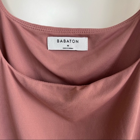 Aritzia Babaton | Contour Square-Neck Tank Bodysuit Size Medium - Picture 6 of 6